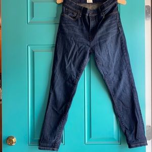 Able brand, high wasted denim, dark blue, size 28